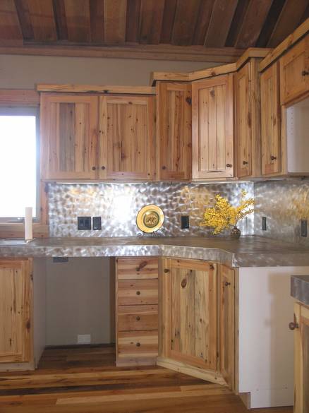Southern Yellow Pine - Kitchen Cabinets